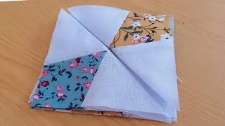 The Brilliant Quilt Block Technique. Creative sewing ideas