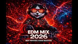 Music Mix 2026 🎧 EDM Energy Waves  Gaming & Workout Mix