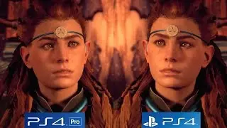 Horizon Zero Dawn PS4 PRO vs PS4 Graphics Comparison - The Best Looking Open World Game This Gen
