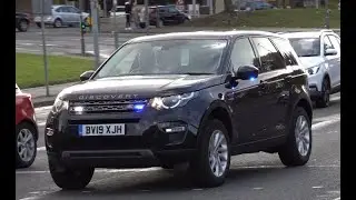 Merseyside Fire & Rescue Service / Unmarked 2019 Land Rover Discovery / Responding