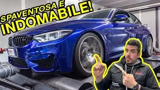 BMW M4 3.0 BITURBO 450cv DIVENTA FURIOSA DOPO STAGE2! 😨