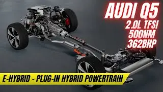Новый Audi Q5 Plug-In e-Hybrid: силовая установка, технологии и режимы зарядки. 500 Нм крутящего ...
