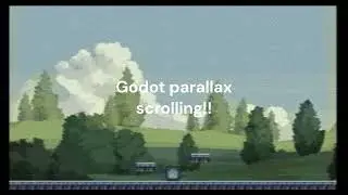 Prototyping a quick 2D parallax scrolling project using the Godot Game Engine as a proof of concept.