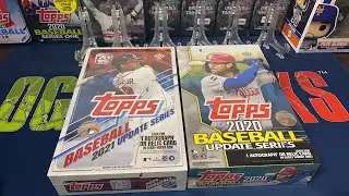 Baseball Break 16!!! 2020 and 2021 Topps Update series Hobby box Break!! Part 2