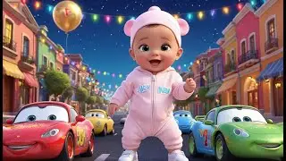 Color Cars New Year Adventure | Fun New Year Song for Toddlers & Preschoolers