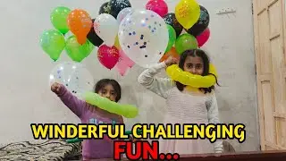 Kids Balloon Pop Challenge 🎈😂 | Super Funny & Cute Family Fun Video | Must Watch!