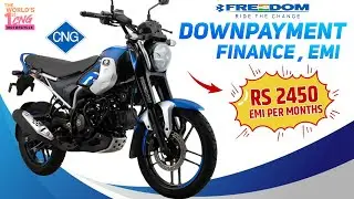 Bajaj Freedom 125 CNG EMI Down Payment😱Finanace of Bajaj Freedom 125 🔥 Freedom 125 Loan Process 2024