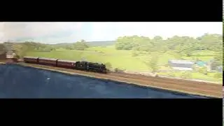 Black 5 DCC sound at speed with nice hooter sound (by locoman sounds)