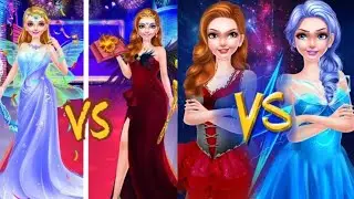 fairy princess dressup vs withch makeup |makeup game for girls | miracle girl gaming |