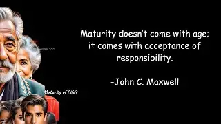 10 signs you are mature