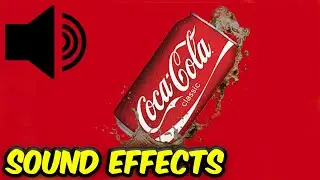 Opening Soda Can - Coke- Coca Cola - Sound Effect - Royalty Free Background Video.