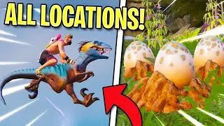 WHERE TO FIND *DINOSAURS* IN FORTNITE CHAPTER 4 SEASON 3!