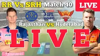 RR vs SRH LIVE | LIVE RR vs SRH | LIVE Cricket Scorecard RR vs SRH | RR vs SRH Live Streaming |
