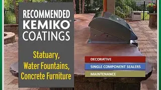 Best Kemiko&reg; Products for Statuary, Water Fountains and Concrete Furniture