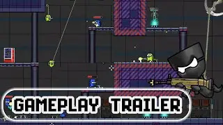 i Make Trailer for 2D Platform Shooting and Rope | Nuclear Arena Trailer