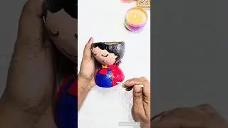 Coconut Shell Craft ideas | Doll Craft #shorts #diy #youtubeshorts #planter #craft #homedecor
