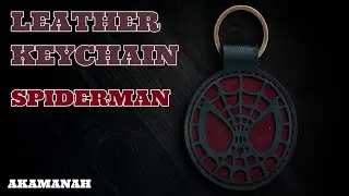 DIY Spiderman Keychain Sewing | Handmade Marvel Keychain Tutorial