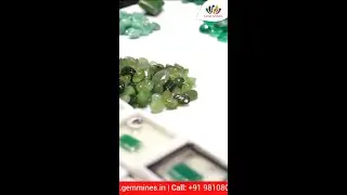 Wide variety of Panna gemstones | 100% original Emerald gemstone at Gem Mines.