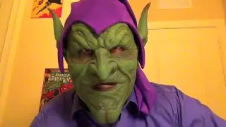 Новая силиконовая маска Зелёного Гоблина только что прибыла! &mdash; ОБЗОР (Маска от Composite Effects,...