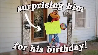 SURPRISING MY LONG DISTANCE BOYFRIEND FOR HIS BIRTHDAY
