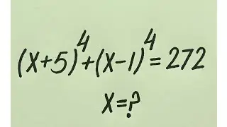 Wonderful Olympiad Math Algebra Simplification Question | Find Value of x =? | Algebra 