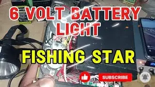 Fishing Star 6 volt power full focus light @MANOAUDIO 