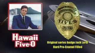 Hawaii Five O Original Series Prop Badge Ad 5
