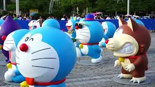 多啦A夢快閃展覽-台北市政府廣場