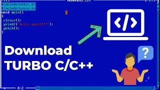 Install Turbo C/C++ || Programming in TURBO C C++