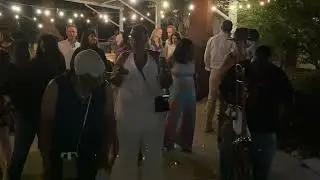 Marcus Parks line dancing at Bonton Farms