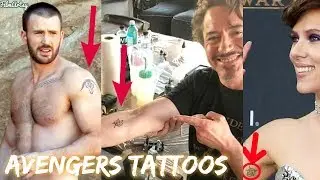 Avengers’ Cast Tattoos: What Fans Don’t Know About These Tattoos | Avengers Cast Matching Tattoos