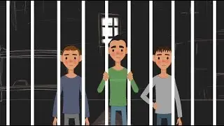 Young boys in jail