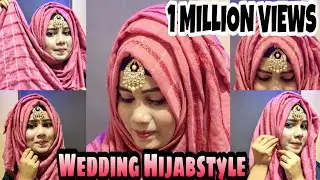 Wedding Hijab style | Hijab with accessories | Easy hijab tutorial 2020 | like share and subscribe