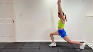 Lunge with Overhead Reach | Mobility Exercise Demo