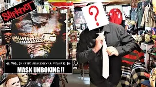 SLIPKNOT VOL 3 ERA MASK UNBOXING