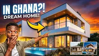 Modern 5 Bedroom House Design in Ghana - Full Architectural Plans!