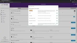 TELUS | How do I setup rules and schedules for automation devices?