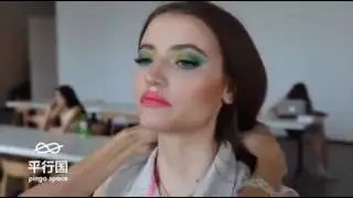 Frau Romanova makeups for Pingo Space app