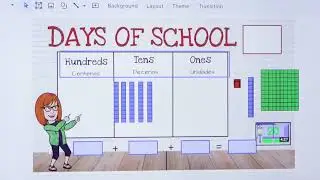 Place Value During Calendar Routines (Second Grade) - Audio Descriptive Version