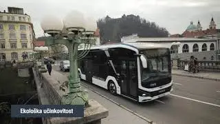 Prvi test električnega mestnega avtobusa MAN Lion's City E by LPP