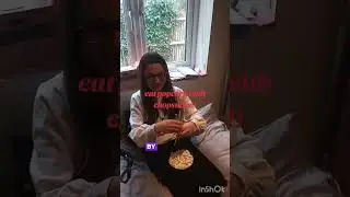 eating popcorn with chopsticks #challenge #popcorn #chopsticks