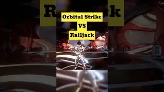 Orbital Strike VS Railjack #warframe