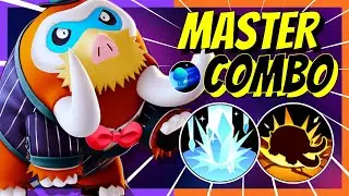 Pokemon Unite Gameplay | Mamoswine Master Rank Battle | Icicle Crash and Earthquake Combo