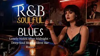 【R&B Soul x Blues】Lonely Notes After Midnight &ndash; Deep Soul Blues  Silent Bar Room