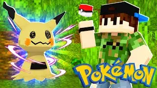 I CAUGHT A MIMIKYU IN POKEMON! [4] | Pok&eacute;mon Series | Minecraft
