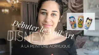 Débuter le 𝐍𝐀𝐈𝐋𝐀𝐑𝐓 - 𝒟𝒾𝓈𝓃𝑒𝓎 à la peinture acrylique 🌿