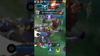 Gatot hyper full damage #mobilelegends #gatotkacabestbuildtankdamage #mlbb