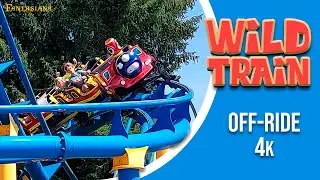 Wild Train | Off-Ride POV - 4k | Pax Wild Train | Fantasiana Erlebnispark