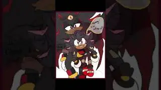 Mommy I&rsquo;m afraid meme (comic by @allen_rmu) #shadamy #shadowthehedgehog #amyrose