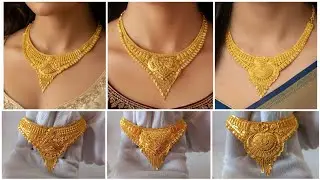 Necklace Designs with price | Gold Haar Latest Design @trishagoldart